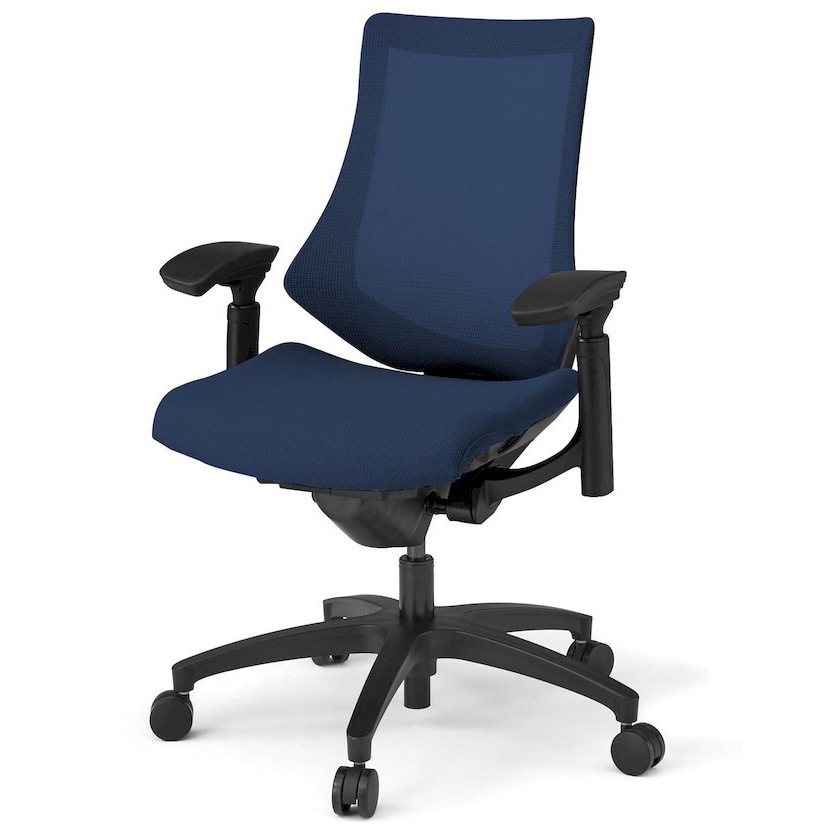 KG177JBM-T1B2 エフチェア 可動肘付 メッシュバック ウレタンキャスター<配送時組立サービス付> 1台 イトーキ 【通販モノタロウ】