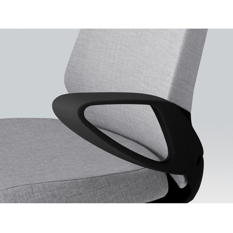 KJP-136-T1 ノートチェア オプション 固定肘(左右セット) フレームT1/ブラック<配送時組立サービス付> 1セット イトーキ 【通販モノタロウ】