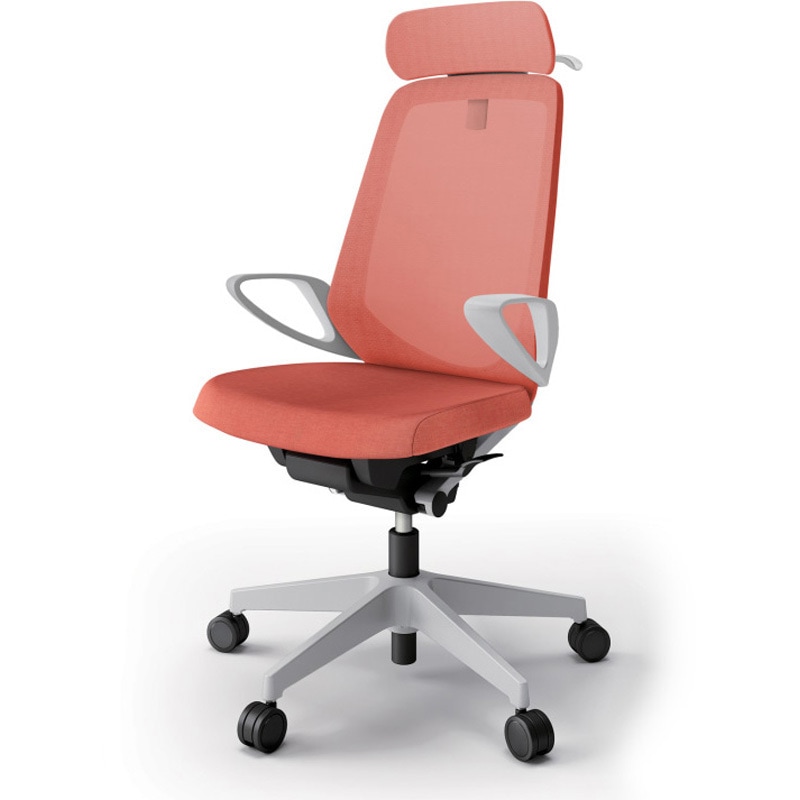 KJ-176JEXM-GND4 ノートチェア エクストラハイバック 固定肘 ハンガー ランバーサポートなし メッシュJE ウレタンキャスター<配送時組立サービス付> 1台 イトーキ 【通販モノタロウ】