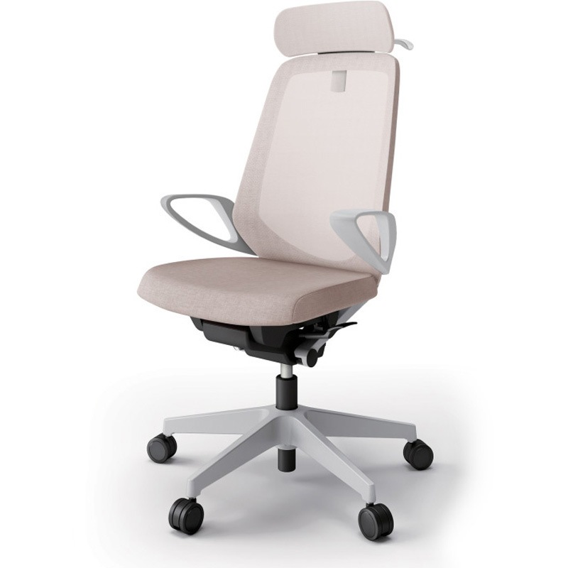 KJ-176JEXM-GNF6 ノートチェア エクストラハイバック 固定肘 ハンガー ランバーサポートなし メッシュJE ウレタンキャスター<配送時組立サービス付> 1台 イトーキ 【通販モノタロウ】