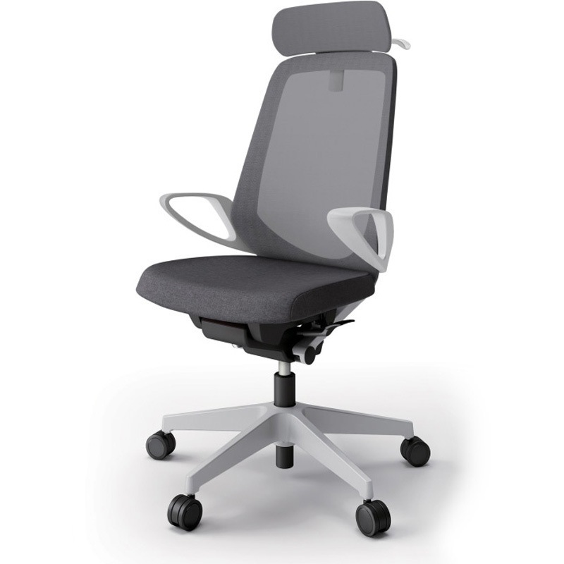 KJ-176JEXM-GNT3 ノートチェア エクストラハイバック 固定肘 ハンガー ランバーサポートなし メッシュJE ウレタンキャスター<配送時組立サービス付> 1台 イトーキ 【通販モノタロウ】