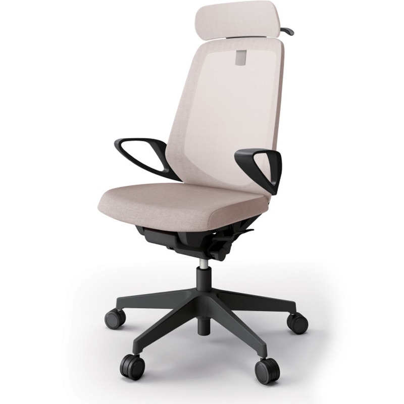 KJ-176JEXM-T1F6 ノートチェア エクストラハイバック 固定肘 ハンガー ランバーサポートなし メッシュJE ウレタンキャスター<配送時組立サービス付> 1台 イトーキ 【通販モノタロウ】