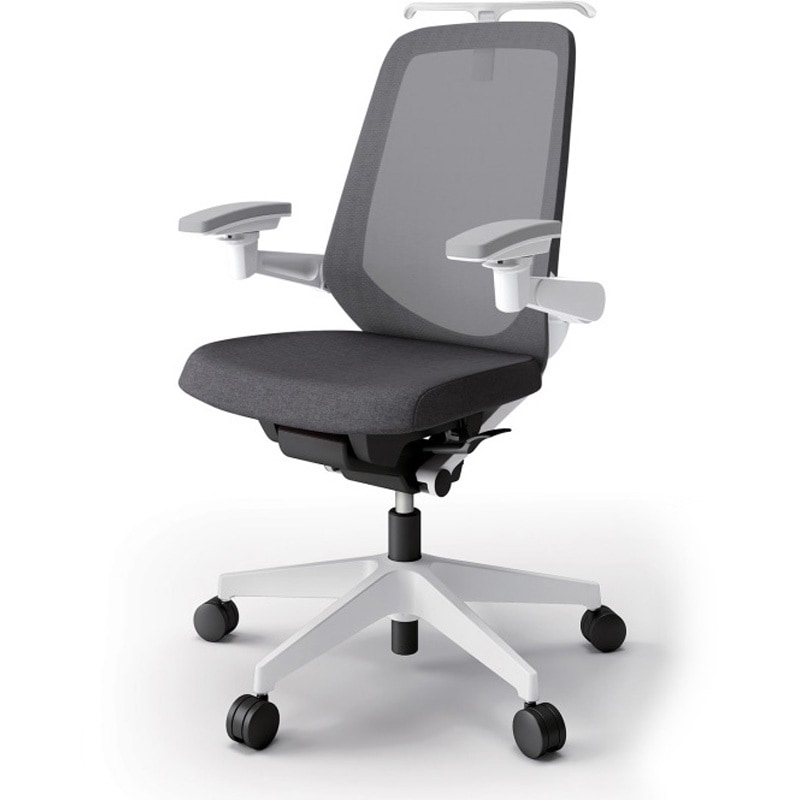KJ-177JEH2W9T3 ノートチェア ハイバック 可動肘 ハンガー ランバーサポートなし メッシュJE ナイロンキャスター<配送時組立サービス付> 1台 イトーキ 【通販モノタロウ】