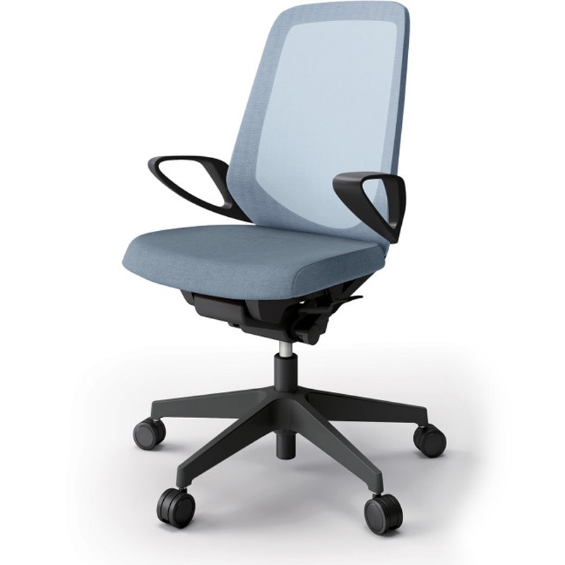 KJ-176JEM-T1B4 ノートチェア ハイバック 固定肘 ランバーサポートなし メッシュJE ウレタンキャスター<配送時組立サービス付> 1台 イトーキ 【通販モノタロウ】