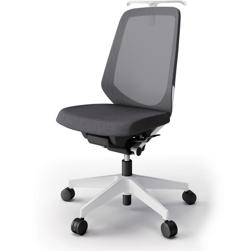 KJ-170JEH-W9T3 ノートチェア ハイバック 肘なし ハンガー ランバーサポートなし メッシュJE ナイロンキャスター<配送時組立サービス付> 1台 イトーキ 【通販モノタロウ】