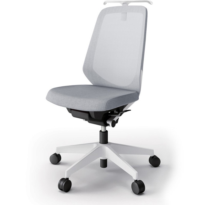 KJ-170JEH-W9T7 ノートチェア ハイバック 肘なし ハンガー ランバーサポートなし メッシュJE ナイロンキャスター<配送時組立サービス付> 1台 イトーキ 【通販モノタロウ】