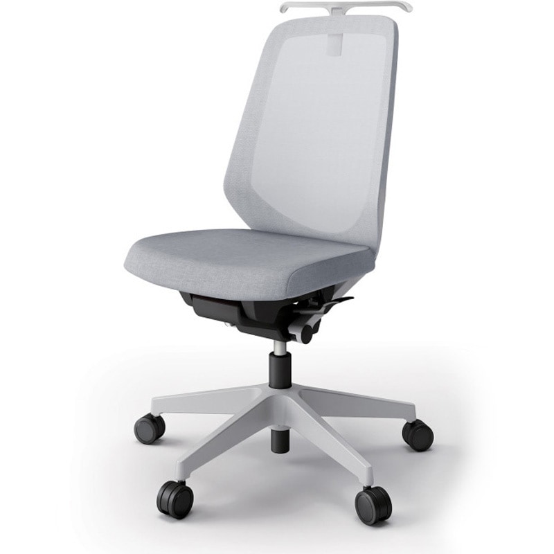 KJ-170JEHM-GNT7 ノートチェア ハイバック 肘なし ハンガー ランバーサポートなし メッシュJE ウレタンキャスター<配送時組立サービス付> 1台 イトーキ 【通販モノタロウ】
