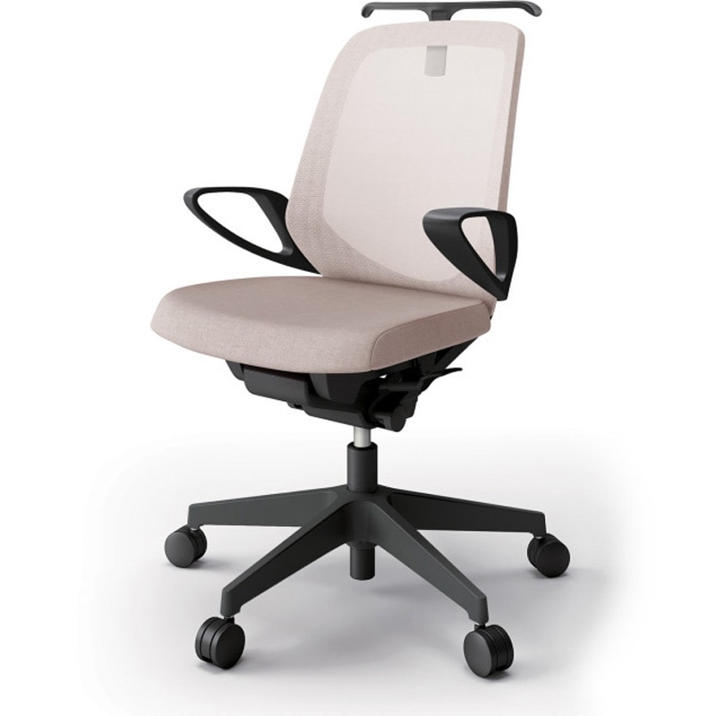 KJ-186JEH-T1F6 ノートチェア ローバック 固定肘 ハンガー ランバーサポートなし メッシュJE ナイロンキャスター<配送時組立サービス付> 1台 イトーキ 【通販モノタロウ】