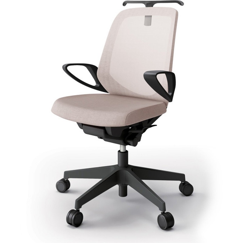 KJ-186JEHM-T1F6 ノートチェア ローバック 固定肘 ハンガー ランバーサポートなし メッシュJE ウレタンキャスター<配送時組立サービス付> 1台 イトーキ 【通販モノタロウ】