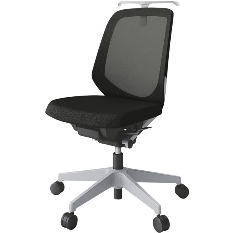 KJ-180JEH-GNT1 ノートチェア ローバック 肘なし ハンガー ランバーサポートなし メッシュJE ナイロンキャスター<配送時組立サービス付> 1台 イトーキ 【通販モノタロウ】