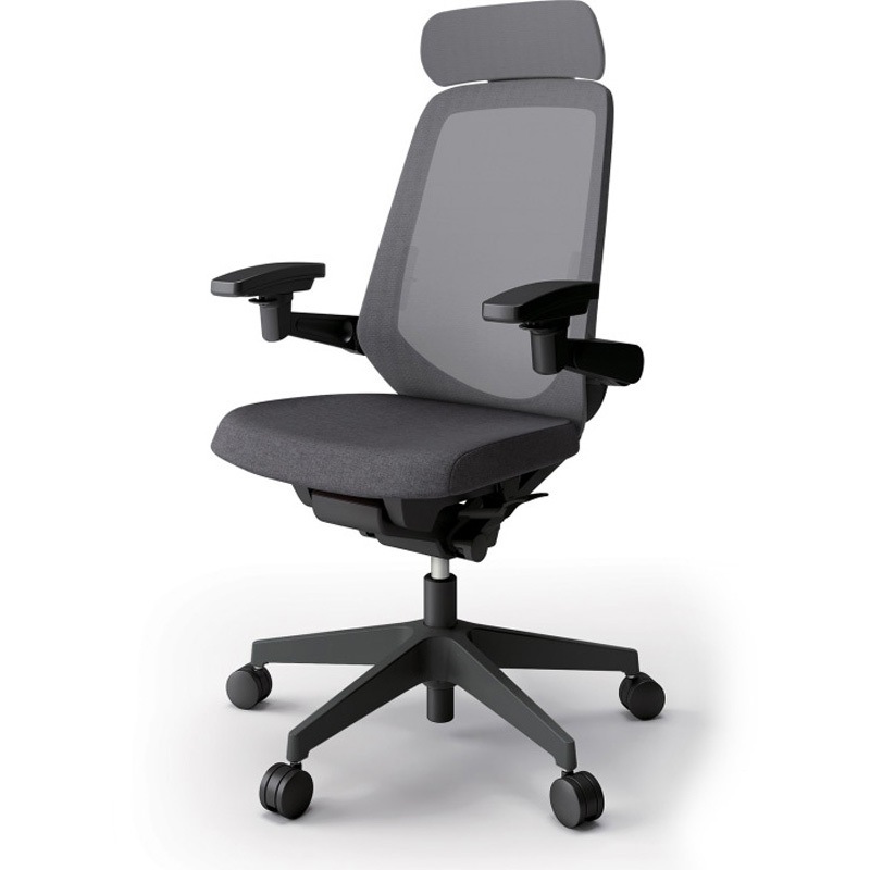 KJ-157JEE2T1T3 ノートチェア エクストラハイバック 可動肘 ランバーサポート付 メッシュJE ナイロンキャスター<配送時組立サービス付> 1台 イトーキ 【通販モノタロウ】