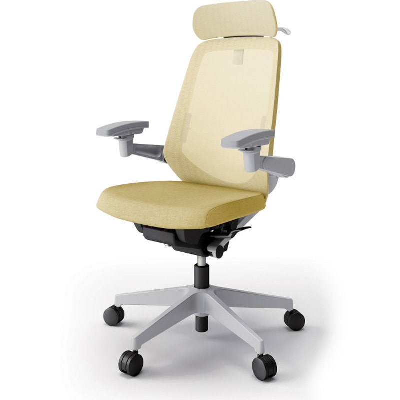 KJ-157JEX2GNU6 ノートチェア エクストラハイバック 可動肘 ハンガー ランバーサポート付 メッシュJE ナイロンキャスター<配送時組立サービス付> 1台 イトーキ 【通販モノタロウ】