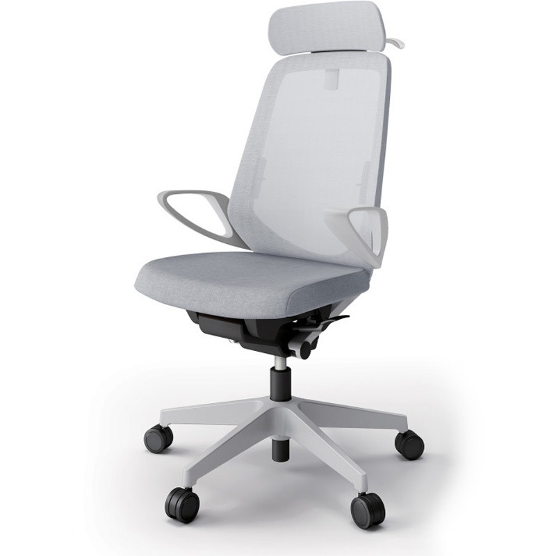 KJ-156JEXM-GNT7 ノートチェア エクストラハイバック 固定肘 ハンガー ランバーサポート付 メッシュJE ウレタンキャスター<配送時組立サービス付> 1台 イトーキ 【通販モノタロウ】