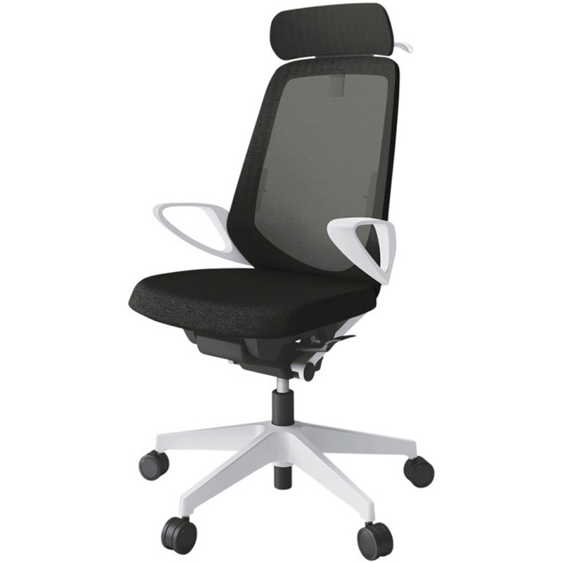 KJ-156JEXM-W9T1 ノートチェア エクストラハイバック 固定肘 ハンガー ランバーサポート付 メッシュJE ウレタンキャスター<配送時組立サービス付> 1台 イトーキ 【通販モノタロウ】