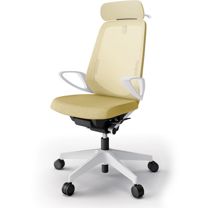 KJ-156JEXM-W9U6 ノートチェア エクストラハイバック 固定肘 ハンガー ランバーサポート付 メッシュJE ウレタンキャスター<配送時組立サービス付> 1台 イトーキ 【通販モノタロウ】