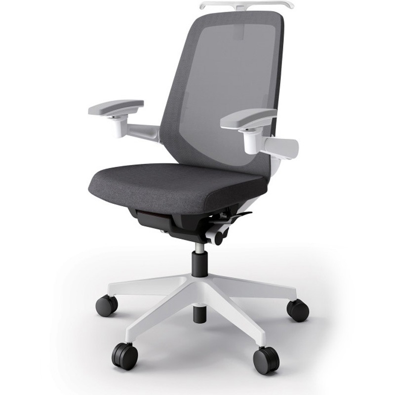 KJ-157JEH2W9T3 ノートチェア ハイバック 可動肘 ハンガー ランバーサポート付 メッシュJE ナイロンキャスター<配送時組立サービス付> 1台 イトーキ 【通販モノタロウ】