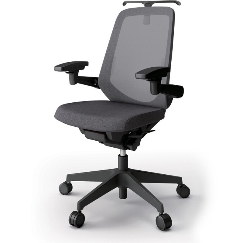 KJ-157JEHM2T1T3 ノートチェア ハイバック 可動肘 ハンガー ランバーサポート付 メッシュJE ウレタンキャスター<配送時組立サービス付> 1台 イトーキ 【通販モノタロウ】