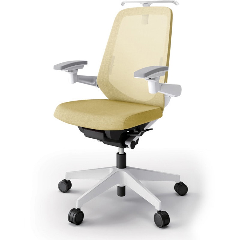 KJ-157JEHM2W9U6 ノートチェア ハイバック 可動肘 ハンガー ランバーサポート付 メッシュJE ウレタンキャスター<配送時組立サービス付> 1台 イトーキ 【通販モノタロウ】