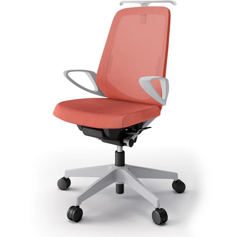 KJ-156JEH-GND4 ノートチェア ハイバック 固定肘 ハンガー ランバーサポート付 メッシュJE ナイロンキャスター<配送時組立サービス付> 1台 イトーキ 【通販モノタロウ】