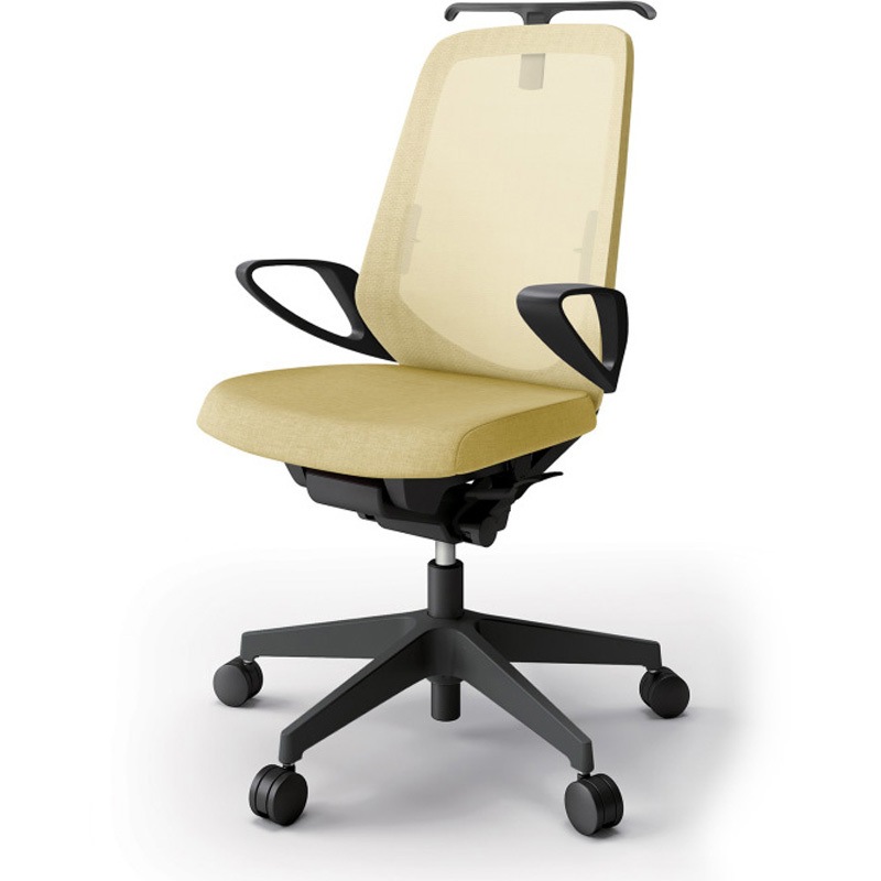 KJ-156JEH-T1U6 ノートチェア ハイバック 固定肘 ハンガー ランバーサポート付 メッシュJE ナイロンキャスター<配送時組立サービス付> 1台 イトーキ 【通販モノタロウ】