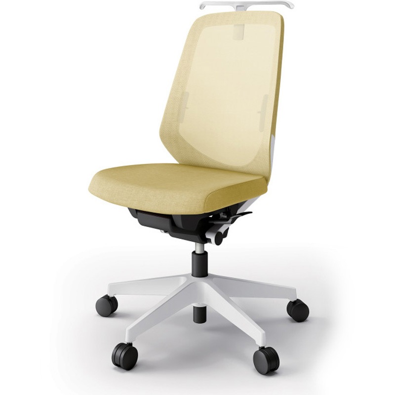 KJ-150JEH-W9U6 ノートチェア ハイバック 肘なし ハンガー ランバーサポート付 メッシュJE ナイロンキャスター<配送時組立サービス付> 1台 イトーキ 【通販モノタロウ】