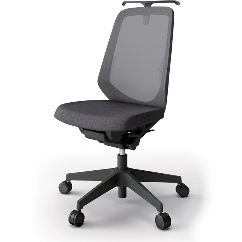 KJ-150JEHM-T1T3 ノートチェア ハイバック 肘なし ハンガー ランバーサポート付 メッシュJE ウレタンキャスター<配送時組立サービス付> 1台 イトーキ 【通販モノタロウ】