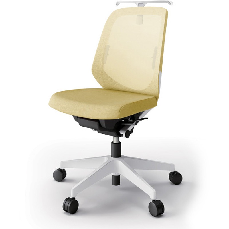 KJ-160JEH-W9U6 ノートチェア ローバック 肘なし ハンガー ランバーサポート付 メッシュJE ナイロンキャスター<配送時組立サービス付> 1台 イトーキ 【通販モノタロウ】