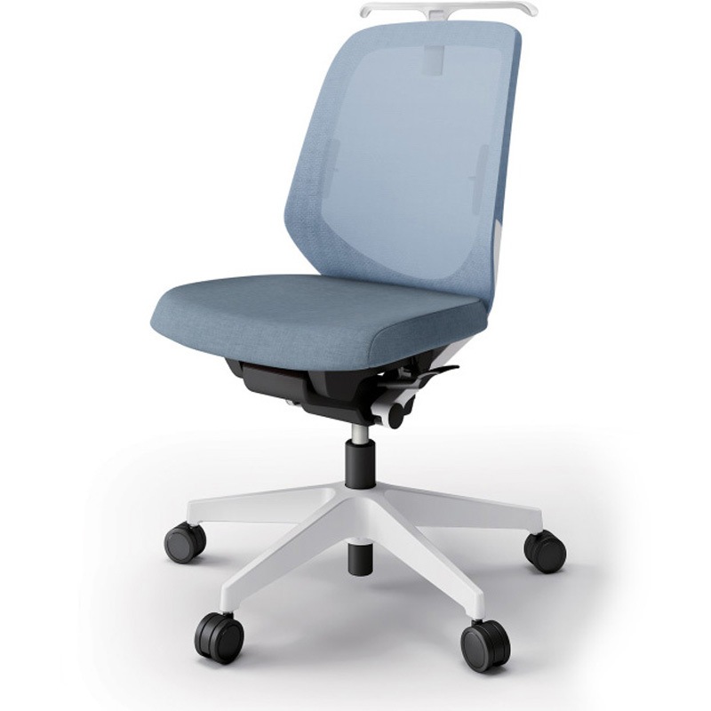 KJ-160JEHM-W9B4 ノートチェア ローバック 肘なし ハンガー ランバーサポート付 メッシュJE ウレタンキャスター<配送時組立サービス付> 1台 イトーキ 【通販モノタロウ】