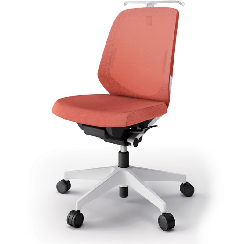KJ-160JEHM-W9D4 ノートチェア ローバック 肘なし ハンガー ランバーサポート付 メッシュJE ウレタンキャスター<配送時組立サービス付> 1台 イトーキ 【通販モノタロウ】