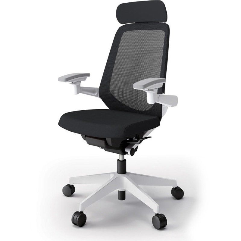 KJ-177JVE1W9T1 ノートチェア エクストラハイバック 可動肘 ランバーサポートなし メッシュJV ナイロンキャスター<配送時組立サービス付> 1台 イトーキ 【通販モノタロウ】