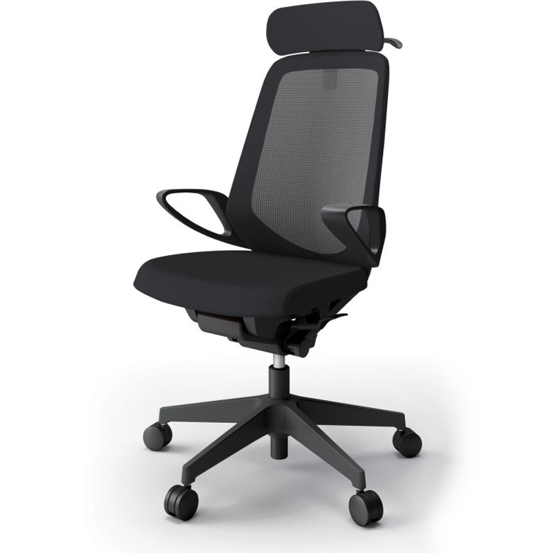 KJ-176JVX-T1T1 ノートチェア エクストラハイバック 固定肘 ハンガー ランバーサポートなし メッシュJV ナイロンキャスター<配送時組立サービス付> 1台 イトーキ 【通販モノタロウ】