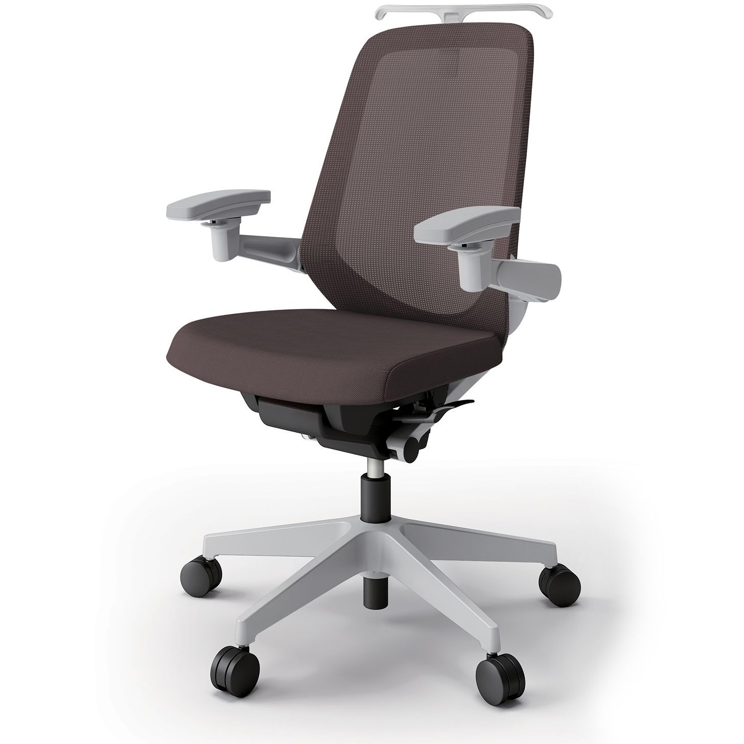 KJ-177JVH1GNH2 ノートチェア ハイバック 可動肘 ハンガー ランバーサポートなし メッシュJV ナイロンキャスター<配送時組立サービス付> 1台 イトーキ 【通販モノタロウ】