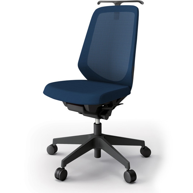 KJ-170JVH-T1B2 ノートチェア ハイバック 肘なし ハンガー ランバーサポートなし メッシュJV ナイロンキャスター<配送時組立サービス付> 1台 イトーキ 【通販モノタロウ】