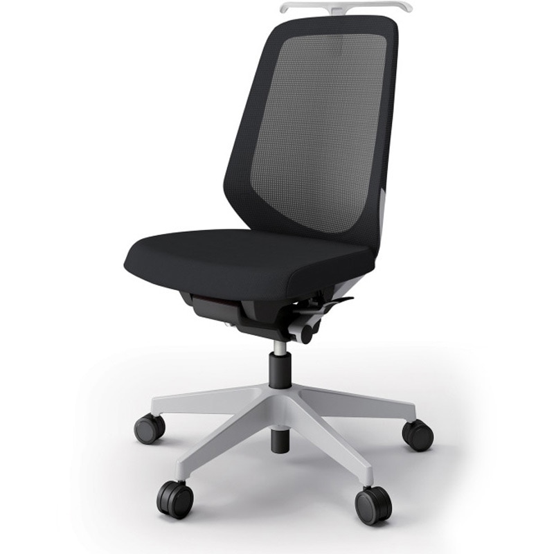 KJ-170JVHM-GNT1 ノートチェア ハイバック 肘なし ハンガー ランバーサポートなし メッシュJV ウレタンキャスター<配送時組立サービス付> 1台 イトーキ 【通販モノタロウ】