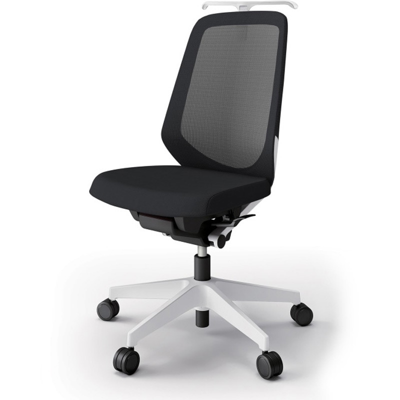 KJ-170JVHM-W9T1 ノートチェア ハイバック 肘なし ハンガー ランバーサポートなし メッシュJV ウレタンキャスター<配送時組立サービス付> 1台 イトーキ 【通販モノタロウ】