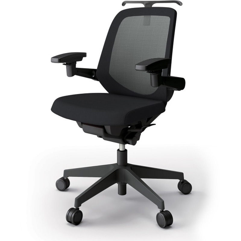 KJ-187JVHM1T1T1 ノートチェア ローバック 可動肘 ハンガー ランバーサポートなし メッシュJV ウレタンキャスター<配送時組立サービス付> 1台 イトーキ 【通販モノタロウ】