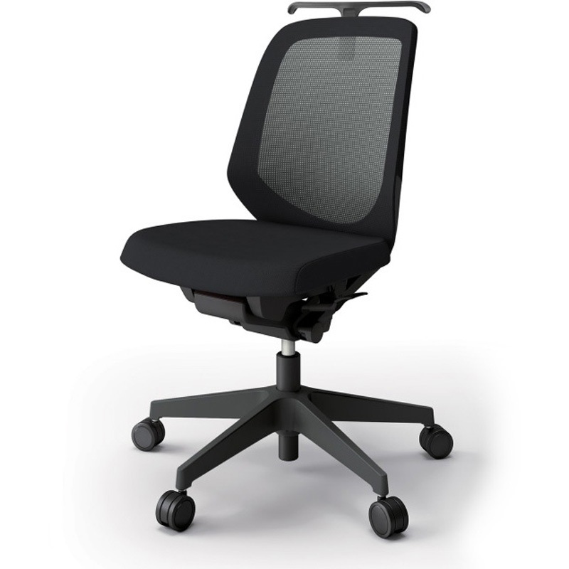 KJ-180JVHM-T1T1 ノートチェア ローバック 肘なし ハンガー ランバーサポートなし メッシュJV ウレタンキャスター<配送時組立サービス付> 1台 イトーキ 【通販モノタロウ】