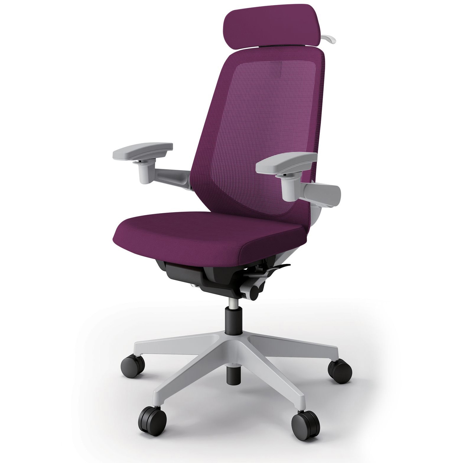 KJ-157JVX1GNX7 ノートチェア エクストラハイバック 可動肘 ハンガー ランバーサポート付 メッシュJV ナイロンキャスター<配送時組立サービス付> 1台 イトーキ 【通販モノタロウ】 71,390円