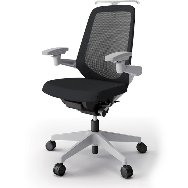 KJ-157JVHM1GNT1 ノートチェア ハイバック 可動肘 ハンガー ランバーサポート付 メッシュJV ウレタンキャスター<配送時組立サービス付> 1台 イトーキ 【通販モノタロウ】