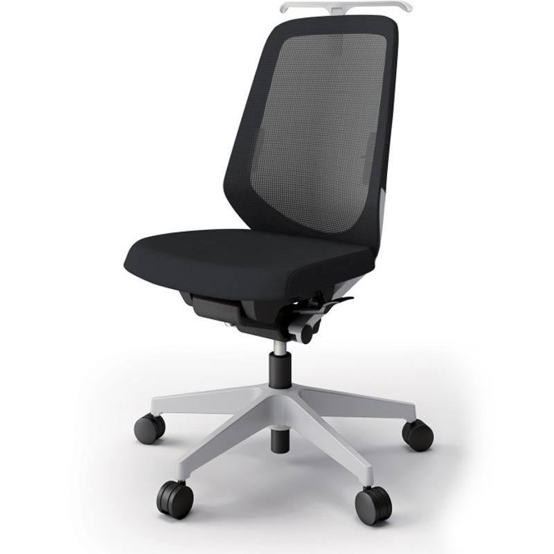 KJ-150JVH-GNT1 ノートチェア ハイバック 肘なし ハンガー ランバーサポート付 メッシュJV ナイロンキャスター<配送時組立サービス付> 1台 イトーキ 【通販モノタロウ】