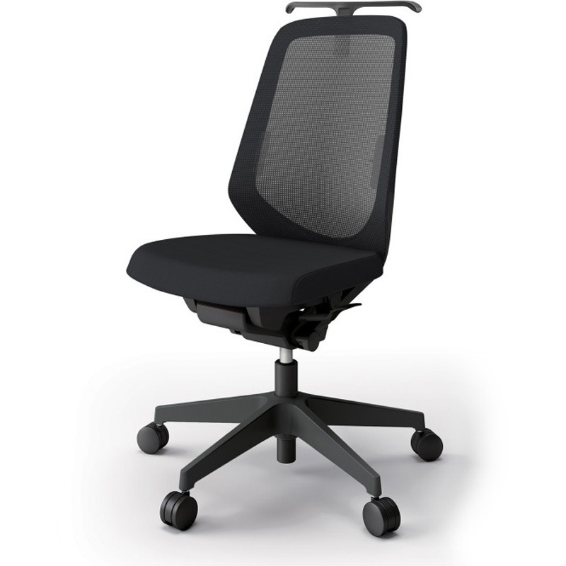 KJ-150JVH-T1T1 ノートチェア ハイバック 肘なし ハンガー ランバーサポート付 メッシュJV ナイロンキャスター<配送時組立サービス付> 1台 イトーキ 【通販モノタロウ】