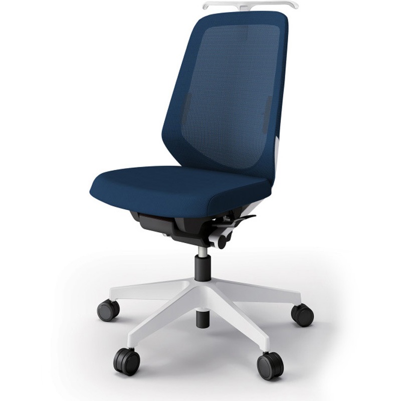 KJ-150JVHM-W9B2 ノートチェア ハイバック 肘なし ハンガー ランバーサポート付 メッシュJV ウレタンキャスター<配送時組立サービス付> 1台 イトーキ 【通販モノタロウ】