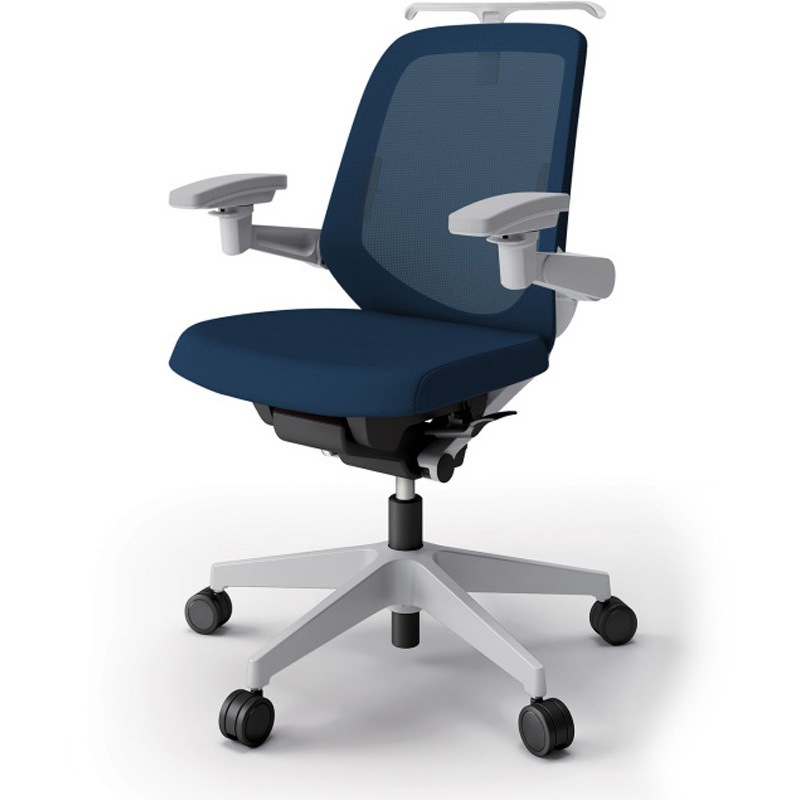 KJ-167JVHM1GNB2 ノートチェア ローバック 可動肘 ハンガー ランバーサポート付 メッシュJV ウレタンキャスター<配送時組立サービス付> 1台 イトーキ 【通販モノタロウ】