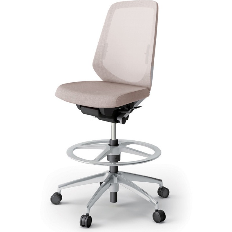 KJ-150JEP-ZNF6 ノートチェア ハイポジションタイプ ハイバック 肘なし ランバーサポート付 メッシュJE アルミ脚<配送時組立サービス付> 1台 イトーキ 【通販モノタロウ】 65,890円