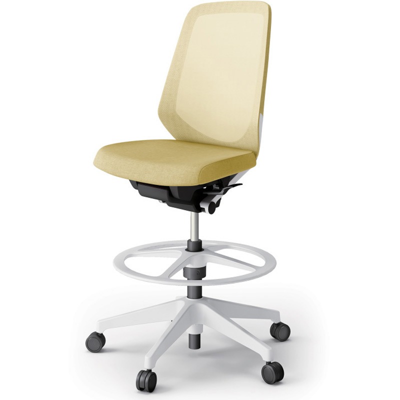 KJ-170JEP-W9U6 ノートチェア ハイポジションタイプ ハイバック 肘なし ランバーサポートなし メッシュJE 樹脂脚<配送時組立サービス付> 1台 イトーキ 【通販モノタロウ】