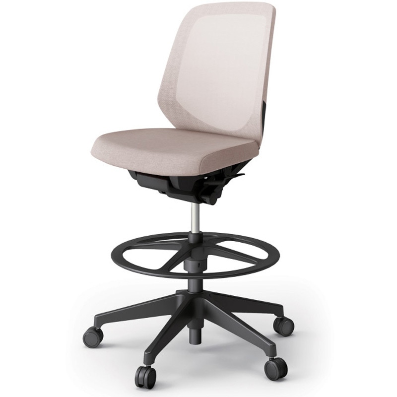 KJ-180JEP-T1F6 ノートチェア ハイポジションタイプ ローバック 肘なし ランバーサポートなし メッシュJE 樹脂脚<配送時組立サービス付> 1台 イトーキ 【通販モノタロウ】