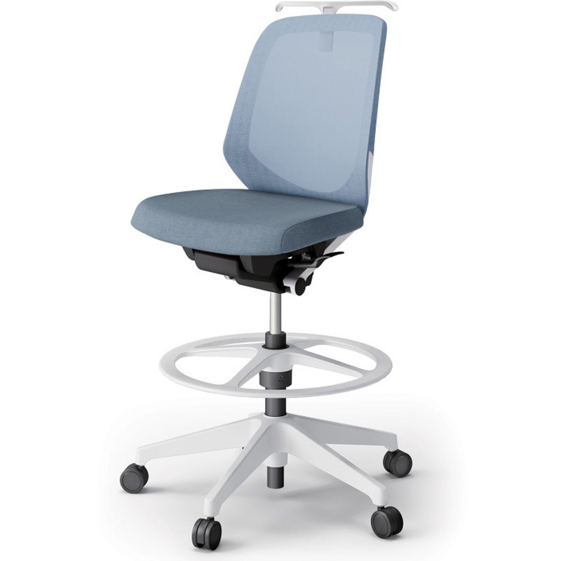 KJ-180JEHP-W9B4 ノートチェア ハイポジションタイプ ローバック 肘なし ハンガー ランバーサポートなし メッシュJE 樹脂脚<配送時組立サービス付> 1台 イトーキ 【通販モノタロウ】