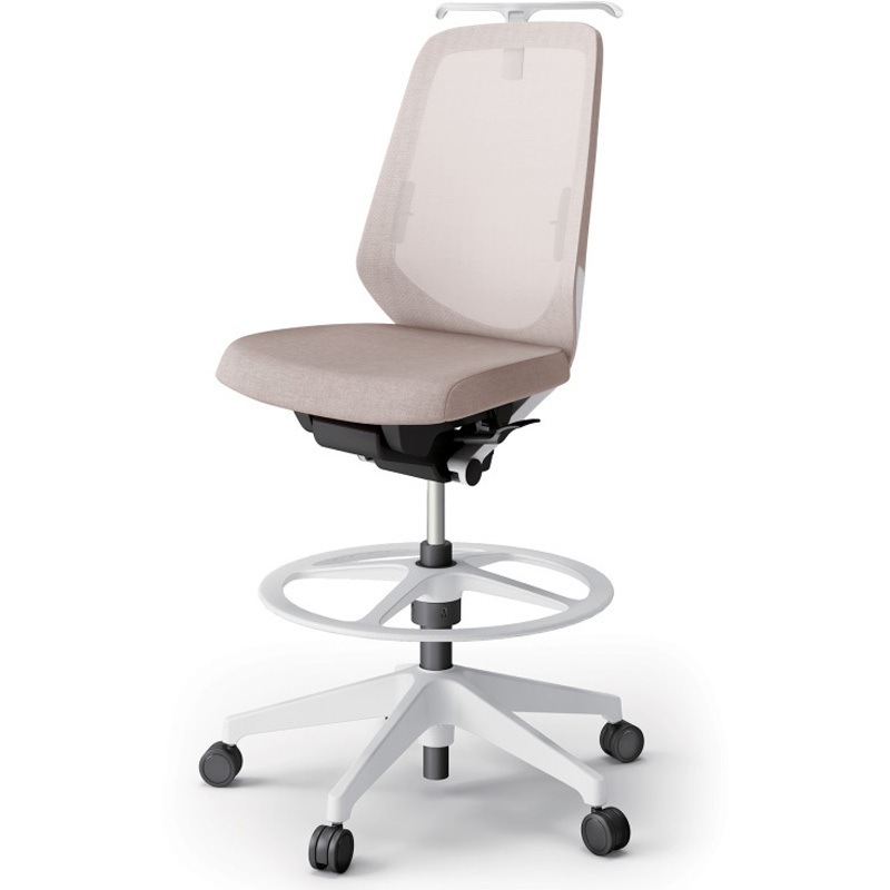 KJ-150JEHP-W9F6 ノートチェア ハイポジションタイプ ハイバック 肘なし ハンガー ランバーサポート付 メッシュJE 樹脂脚<配送時組立サービス付> 1台 イトーキ 【通販モノタロウ】