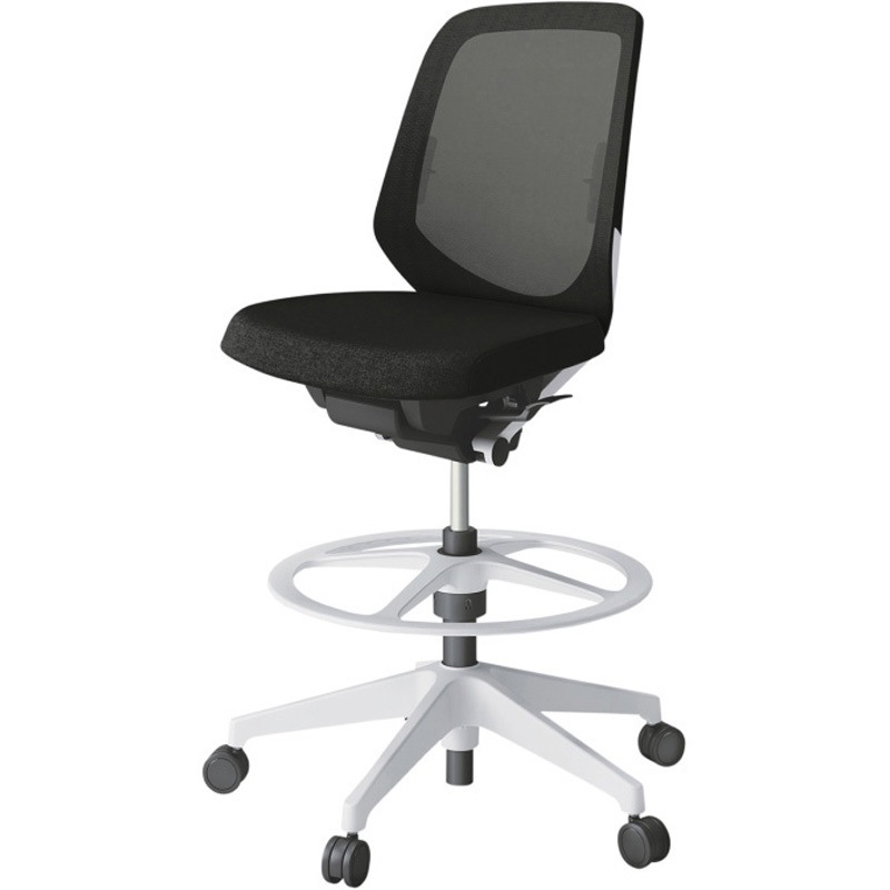 KJ-160JEP-W9T1 ノートチェア ハイポジションタイプ ローバック 肘なし ランバーサポート付 メッシュJE 樹脂脚<配送時組立サービス付> 1台 イトーキ 【通販モノタロウ】 53,388円