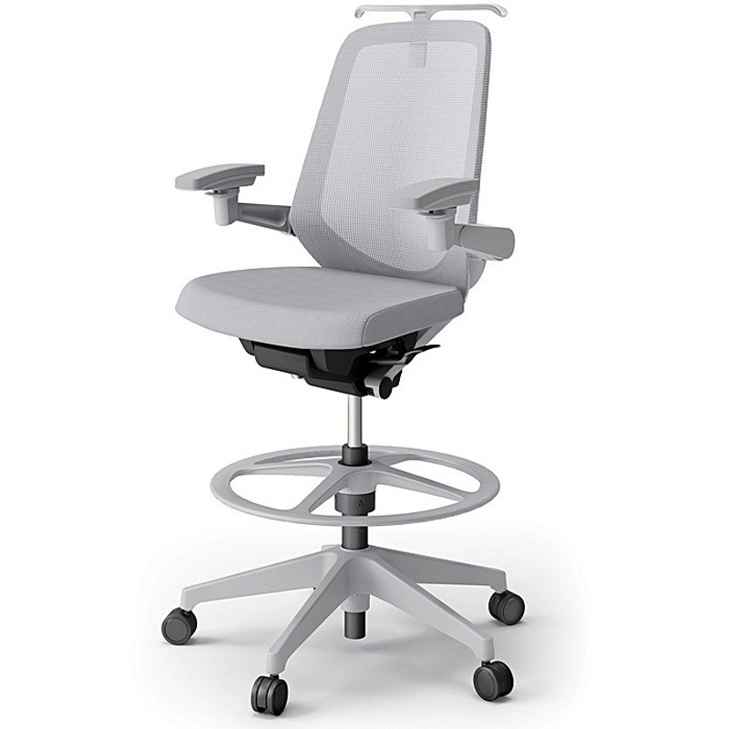 KJ-177JVHP1GNW6 ノートチェア ハイポジションタイプ ハイバック 可動肘 ハンガー ランバーサポートなし メッシュJV 樹脂脚<配送時組立サービス付> 1台 イトーキ 【通販モノタロウ】